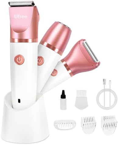 Ufree 3-in-1 Bikini Trimmer Electric Razors for Women, Gifts for Women by Ufree