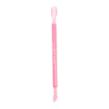 Olive & June Manicure Cuticle Pusher | Dual-Ended Tool for Safe, Easy Cuticle Care | Gentle Plastic Pusher & Cleanup Edge | At-Home Mani Essential with Stable Rubberized Grip
