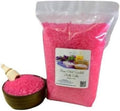 Bath Salts | 4lb Bag (64oz.) | Choose Your Scent | Epsom Salt | Sea Salt| Bathing | Body Care | Beauty | Relaxation | Spa | Pedicure | Manicure | Soak (Rose Petal)