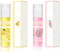 2pcs Cuticle Oil Roller Nourishing Cuticle Oil for Nails Hydrating and Cuticles Moisturizing Nail Care Products(Lemon & Rose) by SULLMAR