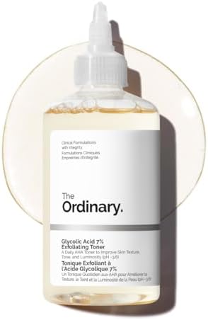 The Ordinary Glycolic Acid 7% Exfoliating Toner, Brightening and Smoothing Daily Toner for More Even-Looking Skin Tone by Unknown