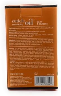 Cuccio Naturale Citrus & Mandarin Revitalizing Cuticle Oil, Lightweight Fast-Absorbing Hydrating Nail & Cuticle Conditioner, Cold-Pressed Oils + Vitamin E, 2.30 Fl Oz - Image 3