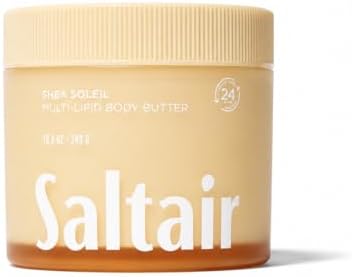 Saltair Multi-Lipid Body Butter | Shea Soleil Hydrating Cream | 10 oz by Saltair