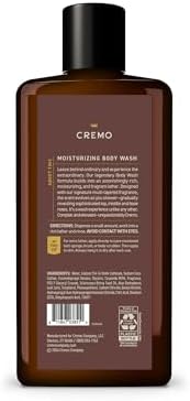 Cremo Body Wash for Men, Rich-Lathering Casked Vanilla, 16 Fl Oz (Pack of 12) - Image 7