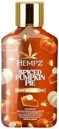 Hempz Mini Pie Body Moisturizer, Body Lotion, Spiced Pumpkin, 2.25 fl.oz. by Hempz