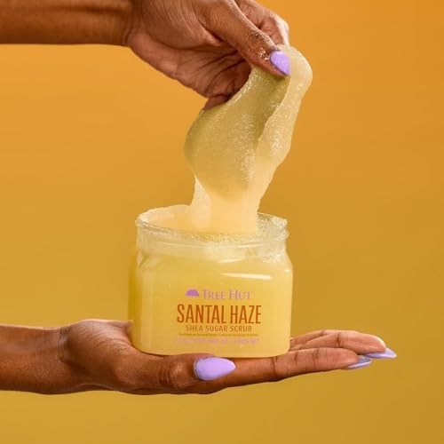 Tree Hut Body Scrub, Santal Haze, 18 Oz, 18 Ounce (Pack of 12) - Image 4