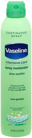 Vaseline® Intensive Care™ Aloe Soothe Spray, 6.5 Oz (Pack of 2) - Image 2