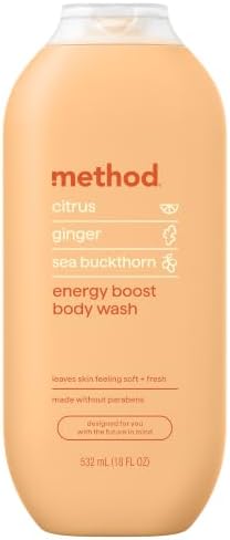 method Body Wash, Energy Boost, 18 fl oz by method