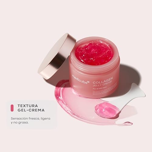medicube Collagen Jelly Cream- Niacinamide & Freeze-Dried Hydrolyzed Collagen - Boosts skin's barrier hydration and gives 24h Glow & Lifted Look - Korean skincare (1.69 Fl Oz (Pack of 2)) - Image 4