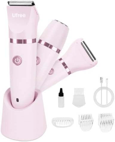 Ufree 3-in-1 Bikini Trimmer Electric Razors for Women, Gifts for Women by Ufree