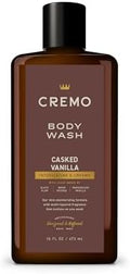 Cremo Body Wash for Men, Rich-Lathering Casked Vanilla, 16 Fl Oz (Pack of 12) by CremoCompany