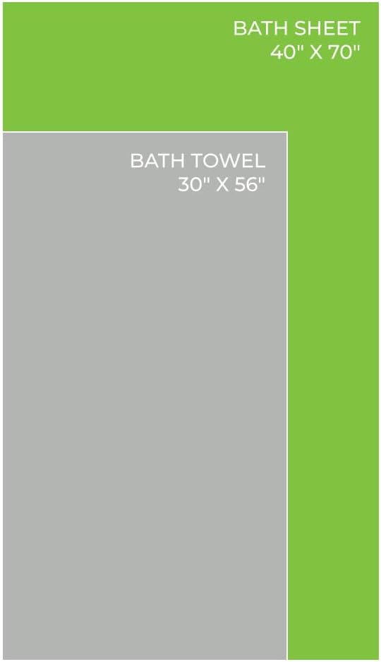 Cariloha Bath Towel | Stone |28"x54" | Turkish Cotton & Viscose Material Blend | Extra Smooth, Odor Resistant and Highly Absorbent