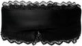 DROWSY Silk Sleep Mask. Face-Hugging, Padded Silk Cocoon for Luxury Sleep in Total Darkness. (Black Lace, 1 Count (Pack of 1))