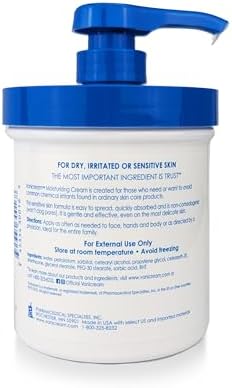 Vanicream Moisturizing Cream with Pump Dispenser, 16 Oz, Pack of 2, Formulated without Common Irritants for Sensitive Skin, Body & Face Moisturizer, Restores Moisture & Soothes Irritated Areas - Image 3