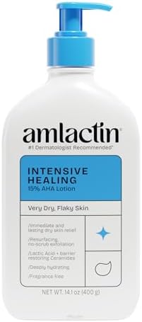 Amlactin Intensive Healing Body Lotion, 15% Lactic Acid, 14.1 oz by AmLactin