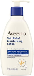 Aveeno Skin Relief Moisturizing Lotion, Fragrance-Free, 12 fl. oz by Aveeno