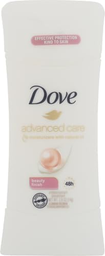 Dove Advanced Care Antiperspirant Deodorant Stick Beauty Finish for Helping Repair Skin Barrier After Shaving, with 72-Hour Sweat & Odor Protection, 2.6 oz (Pack of 2) - Image 2