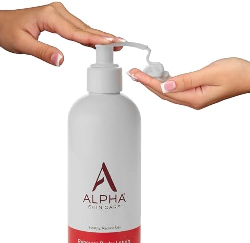 Alpha Skin Care Revitalizing Body Lotion, 12% Glycolic AHA, 12 Oz, 3 Pack - Image 4