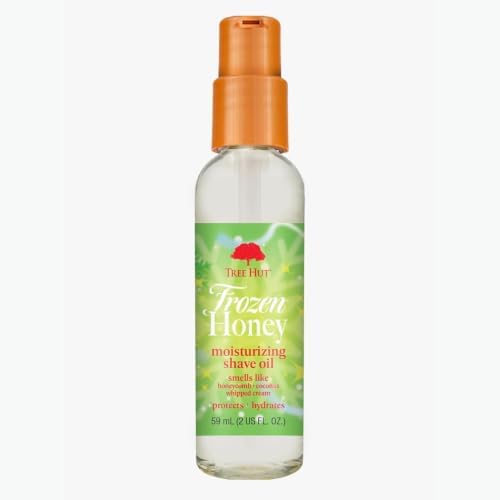 Tree Hut Mini Frozen Honey Moisturizing Shave Oil, Travel Size, 2 Fl Oz by TreeHut