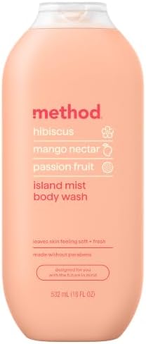 method Body Wash, Island Mist, 18 fl oz by method