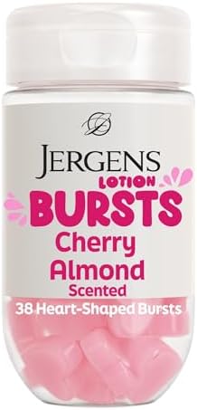 Jergens Cherry Almond Body Lotion Bursts, Squishy Moisturizer, 38 ct by Jergens