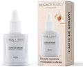 LEGACY NAILS Professional CUTICLE SERUM 15 ml - Hydrating Nail & Cuticle Oil | Strengthens & Softens| Professional Nail Care Treatment for Manicure & Pedicure (PEACH) by LegacyNailsProfessional