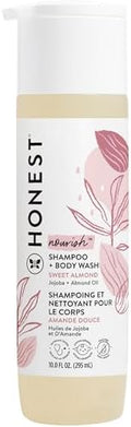 The Honest Company Shampoo & Body Wash, Sweet Almond Nourish, 10 fl oz by TheHonestCompany