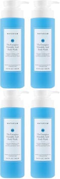 Naturium The Energizer Body Wash, Cooling & Refreshing Formula with Mandelic Acid, Deeply Cleanses & Neutralizes Body Odor, 16.9 oz (Pack of 4) by Naturium