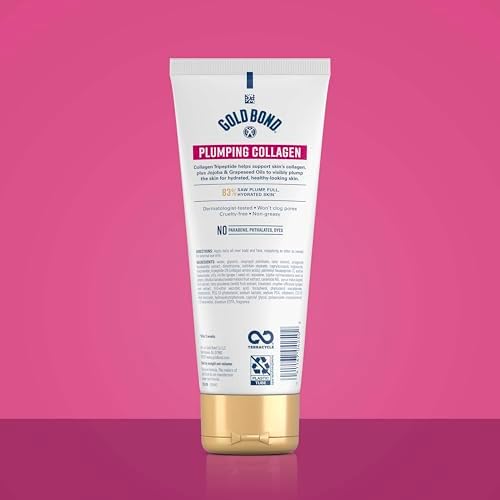 Gold Bond Plumping Collagen Body & Face Serum Lotion, Cherry Blossom Scent 8 Ounce (Pack of 24) - Image 2