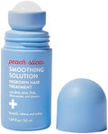Peach Slices - Smoothing Solution Ingrown Hair Treatment (1.69 oz) - Smooth, Relieve, Soften Skin - 360 Roller - BHA, AHA, PHA, Niacinamide, Licorice - Vegan & Cruelty Free - Korean Skin Care & Beauty by PeachSlices