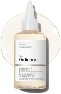 The Ordinary Glycolic Acid 7% Exfoliating Toner, Brightening and Smoothing Daily Toner for More Even-Looking Skin Tone by Unknown