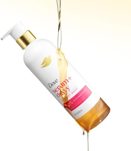 Dove Serum+ Dewy Shower Oil Body Wash, Coconut & Geranium Oil, 15.3 fl oz - Image 6