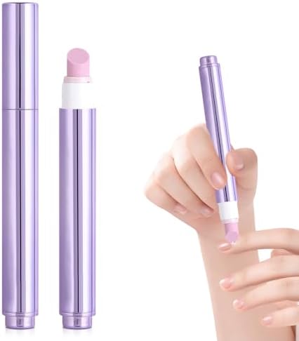 3-in-1 Nail Care Pen, Cuticle Oil Cuticle Pusher Nail Oil Pen, Cuticle Oil Pens for Hangnails, Dry & Damaged Nails, Moisturize Strengthen Brighten Nails Care (1, one size) by baufix