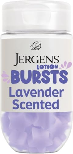 Jergens Lavender Lotion Bursts, Squishy Star-Shaped Moisturizer Bursts, 38 Ct (Pack of 12) by Jergens