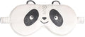 Orose Kids Silk Sleep Mask Cute Adjustable Original Design for Boys & Girls, Double-Sided Mulberry Silk, Cartoon Pattern, Toddler Eye Mask (Panda)
