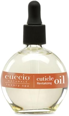 Cuccio Naturale Vanilla Bean & Sugar Revitalizing Cuticle Oil, Lightweight Fast-Absorbing Hydrating Nail & Cuticle Conditioner, Cold-Pressed Oils + Vitamin E, 2.30 Fl Oz by Cuccio