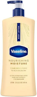 Vaseline Nourishing Moisture Body Lotion for Dry Skin + Oat Extract 32oz by Vaseline