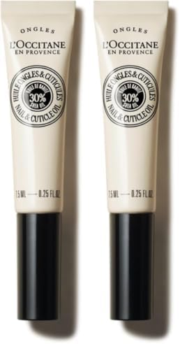 L'OCCITANE Shea Nail & Cuticle Oil, Nourishing Brush-On Moisture for Stronger & Healthier Nails, Hydrating Care for Manicures with Almond Oil, Vegan by Unknown