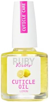 Ruby Kisses Lemon Cuticle Oil for Dry Cuticles & Nail Care Hydration by RUBYKISSES