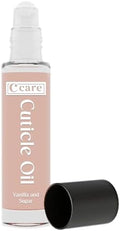 C CARE Vanilla & Sugar Roll-On Cuticle Oil | Natural Revitalizing Hydrating Nail Oil | Repaires Cuticles Overnight | For Damaged Skin And Thin Nails | Paraben Cruelty Free Formula | 10ml by CCARE