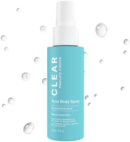 Paula's Choice CLEAR Salicylic Acid Exfoliating Body Acne Spray, 4 Fl Oz by Unknown