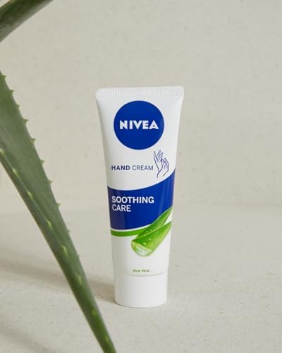 Nivea Hands & Nails Cream Soothing Care w/ Aloe Vera- 75 ml - Image 2