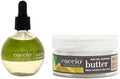 Cuccio Full Hand Treatment - Cuticle Oil 2.50 Oz and Butter Blends Moisturizing Scented Body Cream, 8 Oz (White Limetta & Aloe Vera) by Cuccio