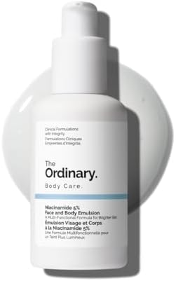 The Ordinary Niacinamide 5% Face and Body Emulsion, Dark Spot & Skin Tone Corrector, 3.4 Fl Oz by Unknown