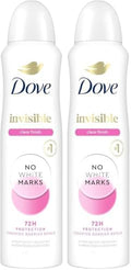 Dove Advanced Care Antiperspirant Deodorant Spray Clear Finish Invisible antiperspirant deodorant tested on 100 colors 72-hour odor and sweat protection with Pro-Ceramide technology 3.8 oz (Pack of 2) by Dove