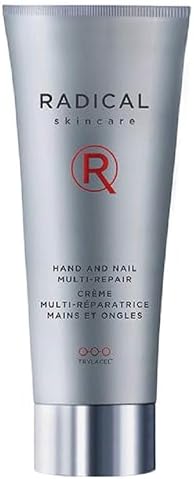Radical Skincare Hand & Nail Multi Repair Creme - Provides Moisture & Fights Aging | Strengthens Nails & Cuticles | For All Skin Types Including Sensitive Skin | Cruelty & Paraben Free (2.5 Oz) by RadicalSkincare