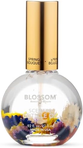 Blossom Cuticle Oil for Nails, Scented Nail Oil Cuticle Care, 0.92 fl. oz by Blossom