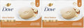 Dove Beauty Bar Soap Shea Butter for Nourished,Radiant Skin,Enriches Skin 3.75 oz,(Pack of 8) by Dove