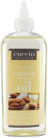 Cuccio Naturale Revitalizing Cuticle Oil 8 oz (Sweet Almond) – Nourishing Cuticle & Nail Oil with Sweet Almond Oil & Vitamin E for Dry, Brittle Nails and Cracked Cuticles by PothosHealthandWellness