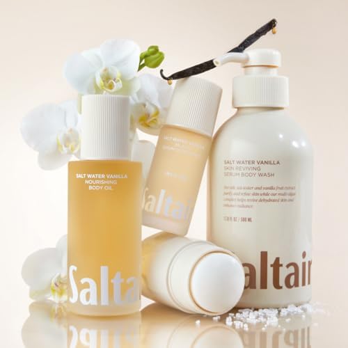 Saltair Body Oil - Luxurious Salt Water Vanilla After Shower and Bath Oil for Women and Men. Botanical, Non-Greasy, Well-Absorbing Moisturizer for Hydrating Dry Skin – 4oz Pump Bottle (Pack of 2) - Image 6